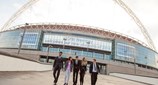 view UCFB Students Walking Down The Famous Wembley Way (1)