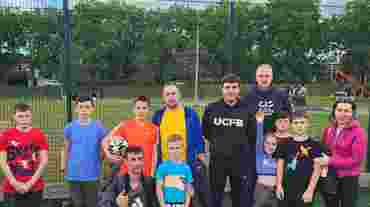 GIS graduate launches Ukrainian refugee football project