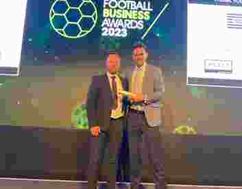 UCFB and GIS victorious at the 2023 Football Business Awards